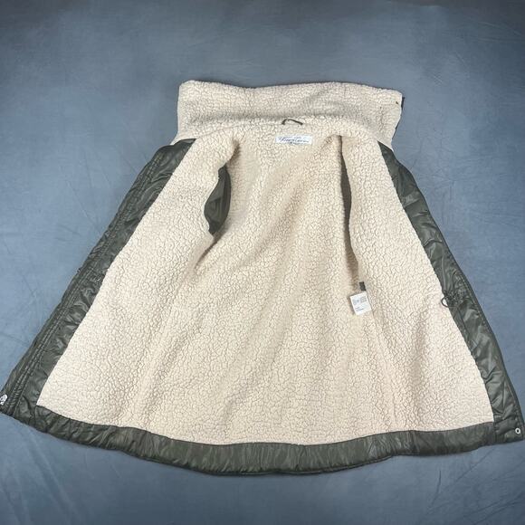 Kenneth Cole G-III Sherpa Lined Quilted Puffer Full Zip Mid Length Jacket W-01 - Picture 5 of 13